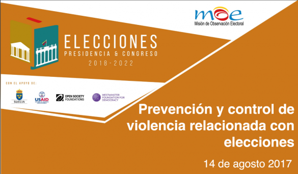 Prevención Y Control De Violencia Relacionada Con Las Elecciones 5892