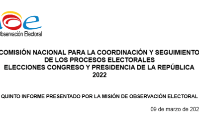 Comisión nacional para la coordinación y seguimiento de los procesos electorales elecciones congreso y presidencia de la república