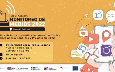 Encuentro Nacional del Observatorio de Monitoreo de Medios y Democracia 2022