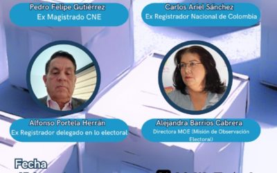 MOE participará del foro ‘Elecciones integrales: en los espejos de Colombia y Venezuela’, organizado por el Colegio de Abogados y Observatorio Electoral