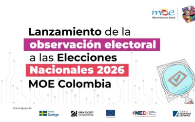 Con la presentación del calendario electoral, la MOE inicia la observación electoral para las elecciones de Congreso y Presidencia 2026”