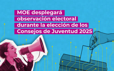 MOE desplegará observación electoral este 19 de octubre durante la elección de los Consejos Municipales y Locales de Juventud 2025