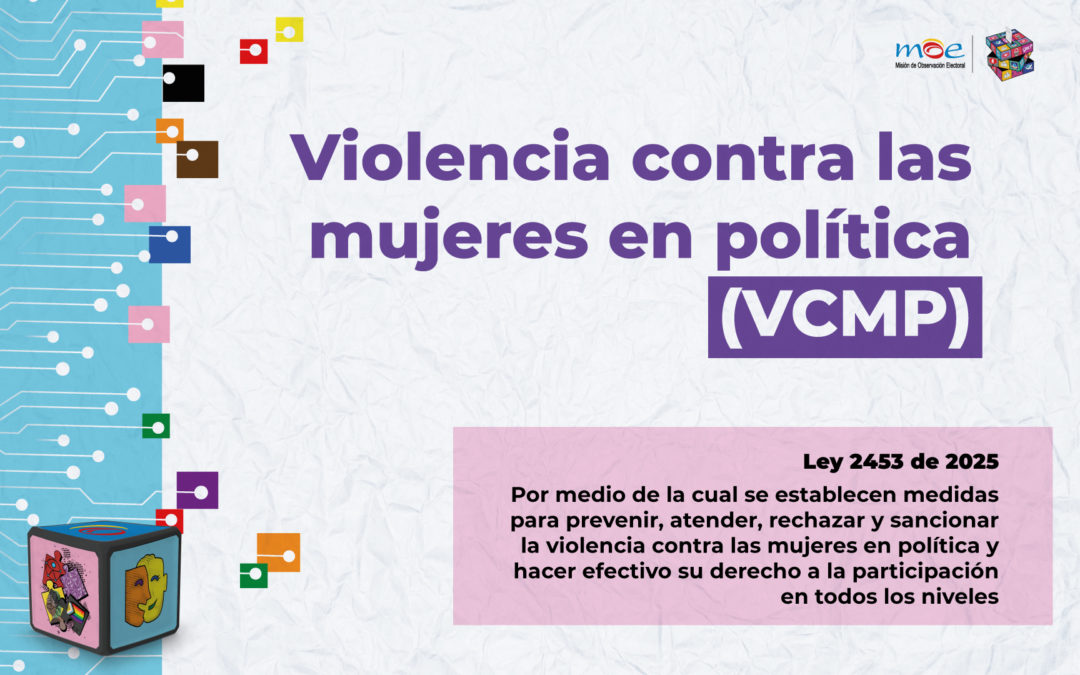 Aspectos centrales de la ley que establece medidas para prevenir, atender, rechazar y sancionar la violencia contra las mujeres en política – Ley 2453 de 2025