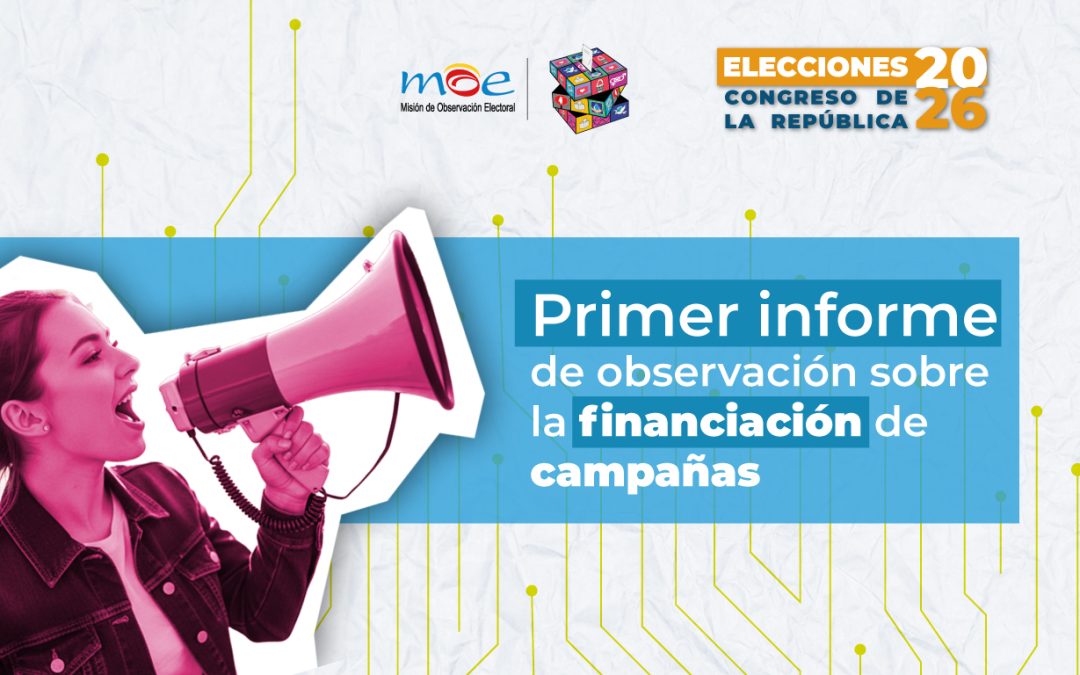 La MOE alerta por falta de acceso a información sobre la financiación de candidaturas al Congreso tras el primer mes de campaña
