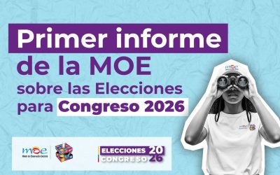 Primer informe Misión De Observación Electoral MOE – Elecciones de Congreso y Consultas Interpartidistas 8 de marzo de 2026