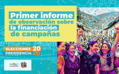 Informes de observación sobre la financiación de campañas a Presidencia 2026